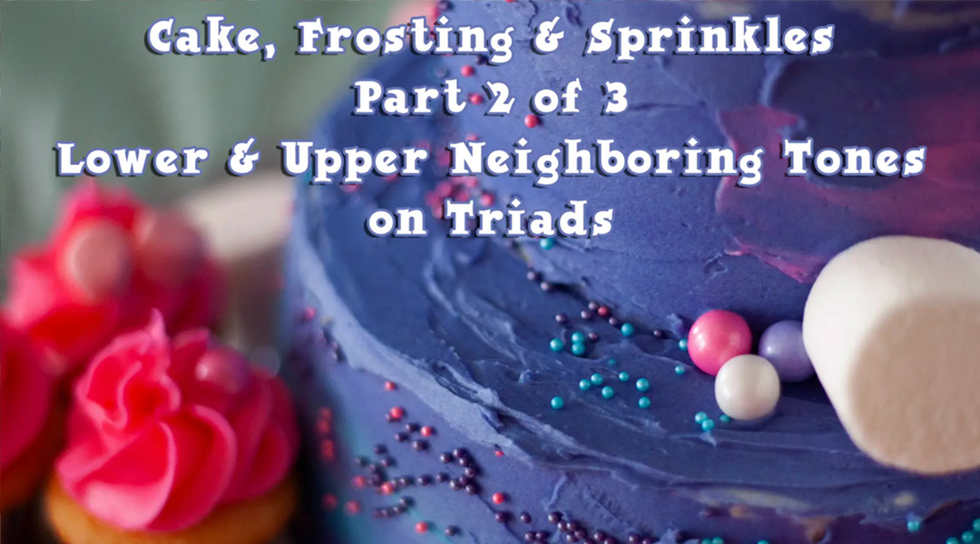 Cake, Frosting & Sprinkles – Part 2 of 3