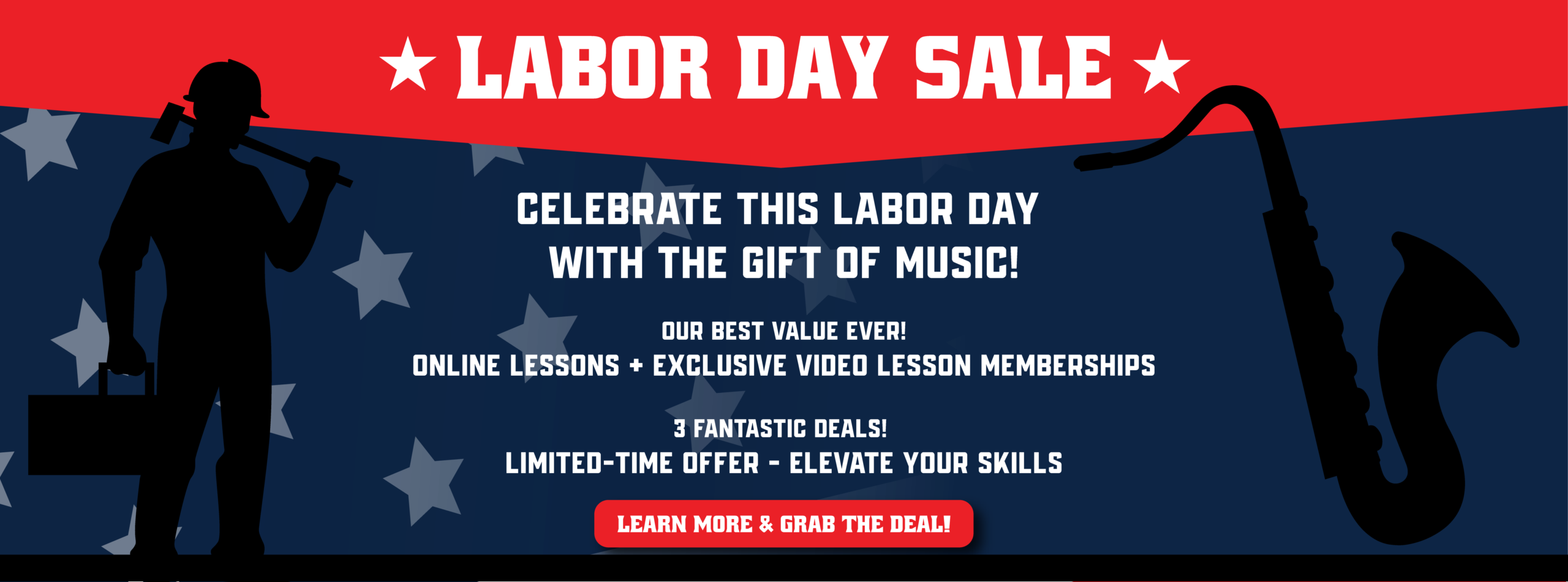 Memorial Day Sale Banner